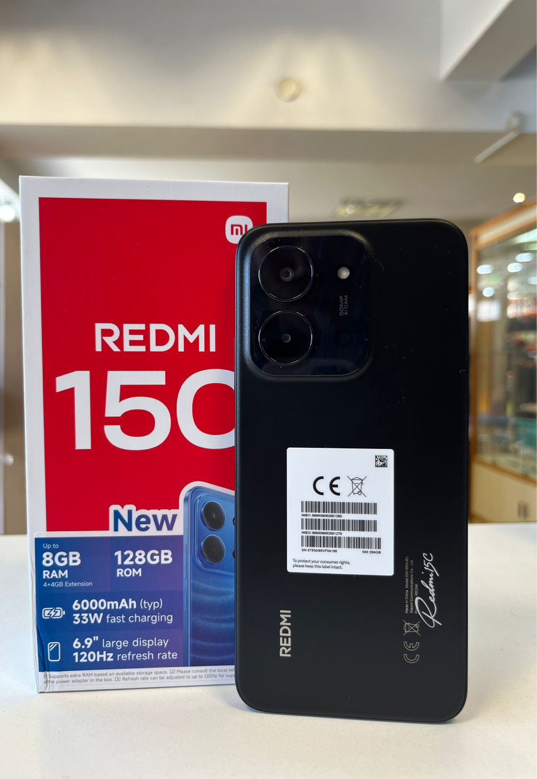 *REDMI 15C  4ram/128gb IMP*