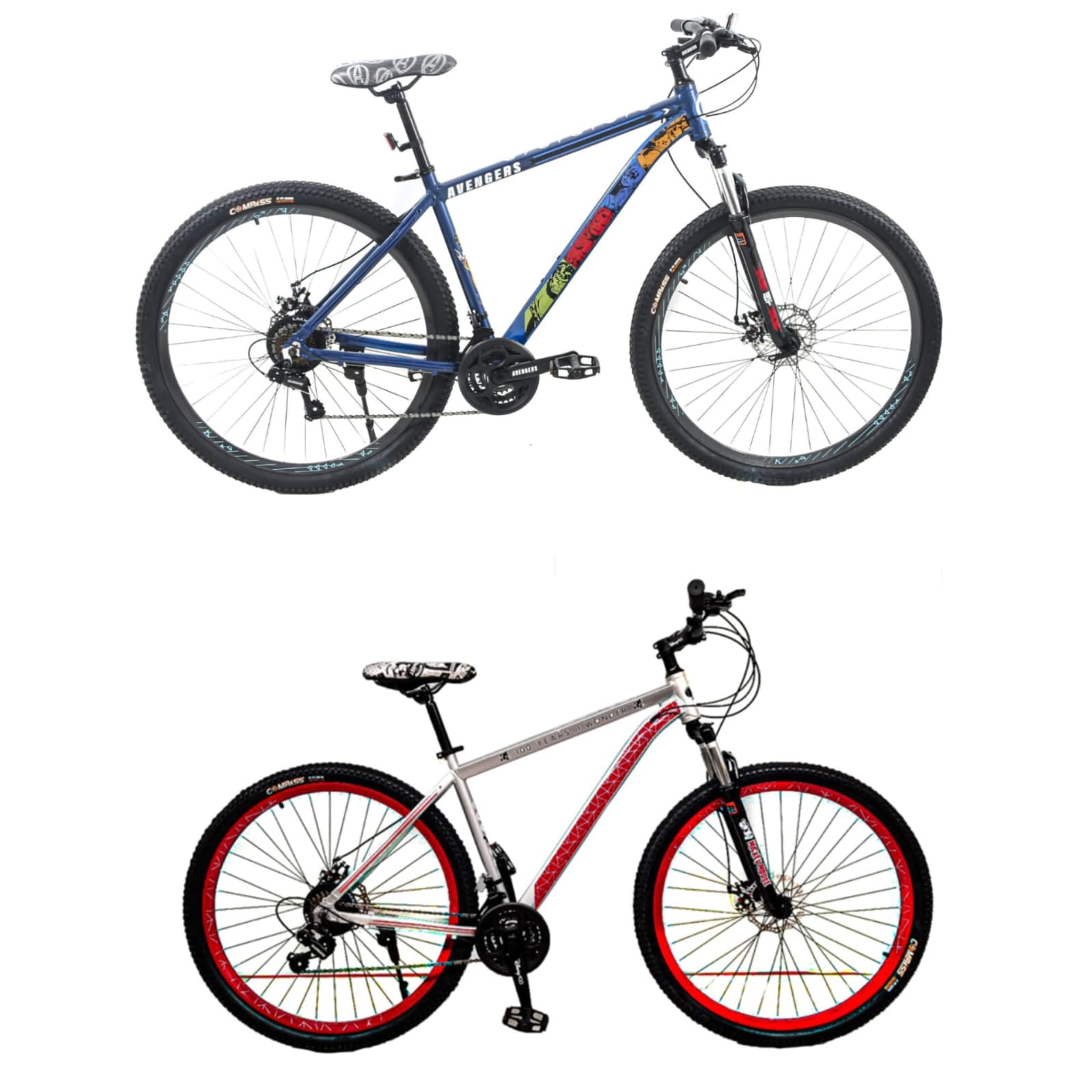 Bicicleta dencar rod 29 personajes