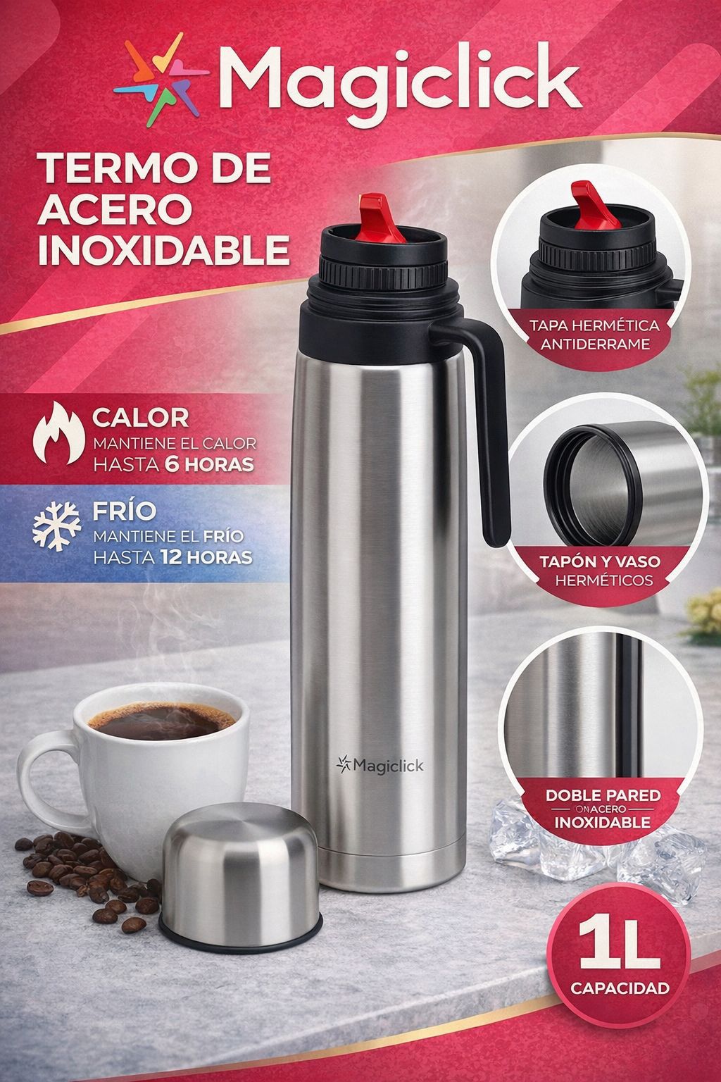 Termo Acero inoxidable